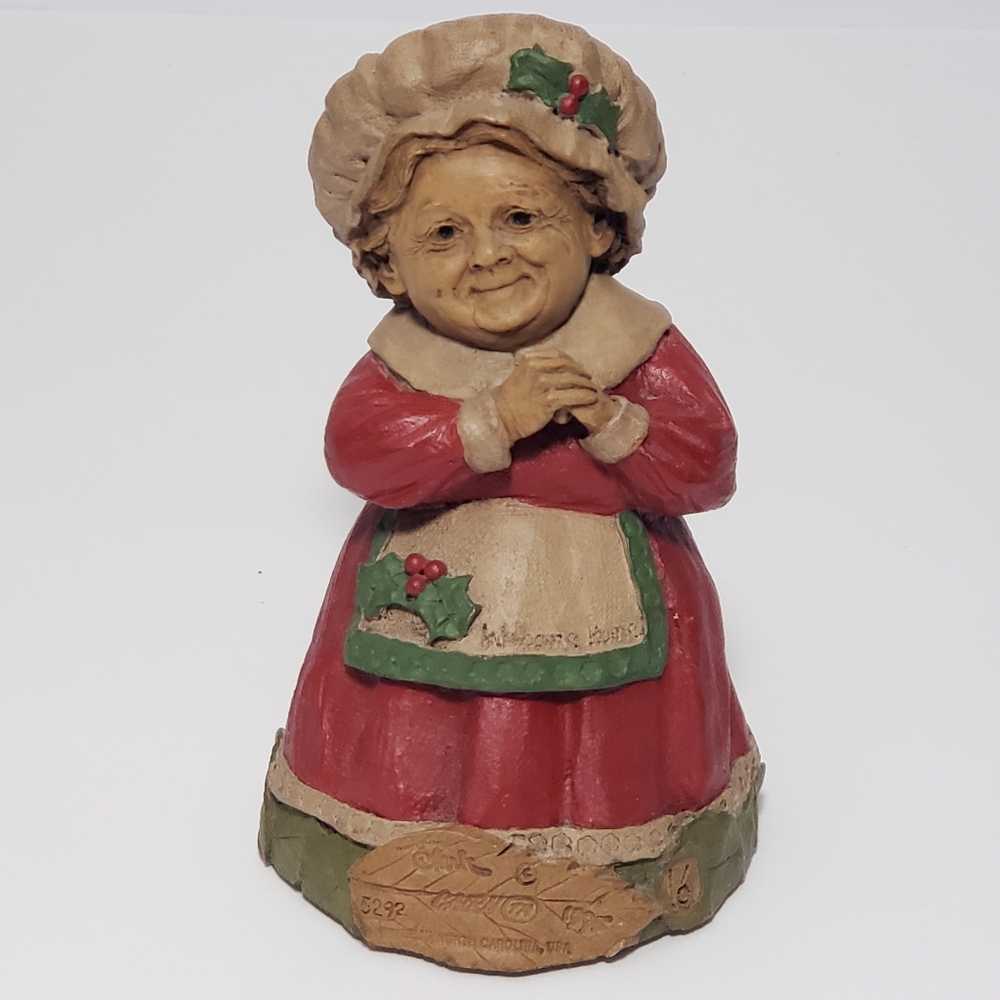 Vintage Tom Clark Mrs. Clause "Welcome Home" Gnome, 1996, Item 5292, Edition #16